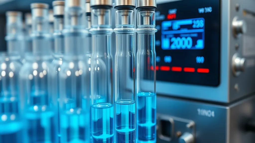 Close up of a professional chemical dilution system, digital